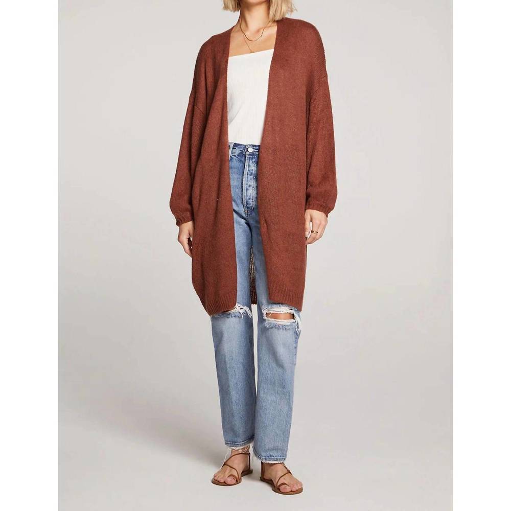 NEW SALTWATER LUXE emersyn sweater in pecan